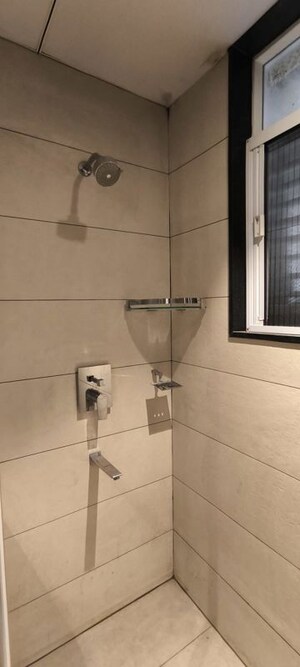 Bathroom in 3 BHK Apartment at Trendset Jayabheri Elevate, Madhapur – for Rent