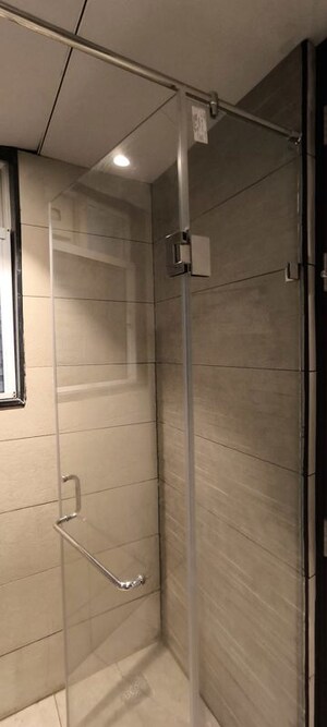Bathroom in 3 BHK Apartment at Trendset Jayabheri Elevate, Madhapur – for Rent