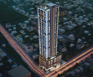 Balcony in 3 BHK Apartment at Suraj Palette, Dadar West – for Sale