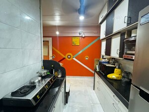 Kitchen in 1 BHK Apartment at Kalumal Estate, Juhu – for Rent