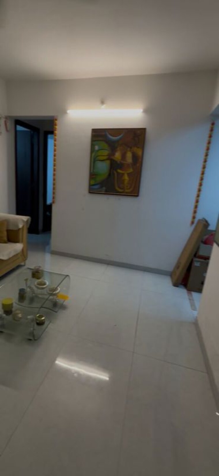 Living Room, adhya-radhakrishna 2 Bedroom 735 Sq.Ft. Apartment In Moshi Pune 10537852