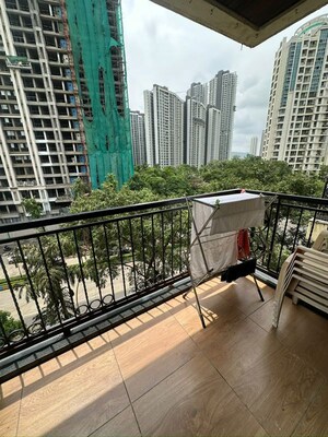 Balcony in 2 BHK Apartment at Lodha Sterling, Kolshet Road – for Sale