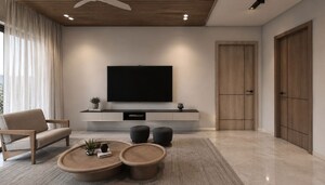 Living Room in 4 BHK Apartment at Frontline Seven, Kokapet – for Rent