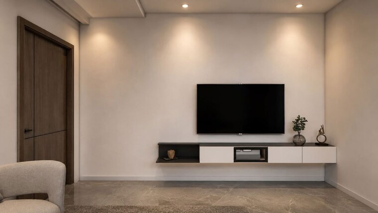 Living Room, frontline-seven 4 Bedroom 6333 Sq.Ft. Apartment In Kokapet Hyderabad 10537887