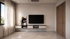 Living Room in 4 BHK Apartment at Frontline Seven, Kokapet – for Rent