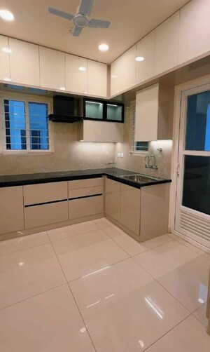 Kitchen in 3 BHK Apartment at Aparna Zenon, Puppalaguda – for Rent