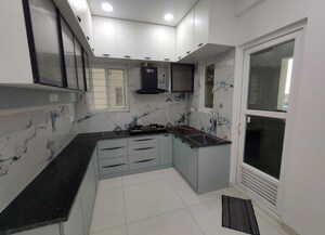 Kitchen in 3 BHK Apartment at Aparna Zenon, Puppalaguda – for Rent