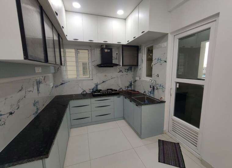 Kitchen, aparna-zenon 3 Bedroom 1712 Sq.Ft. Apartment In Puppalaguda Hyderabad 10537895