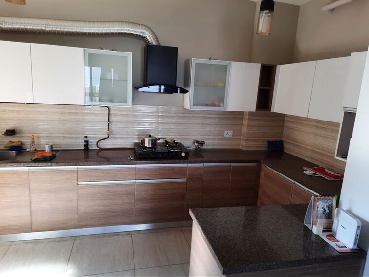 Kitchen, aba-cleo-county 3 Bedroom 1827 Sq.Ft. Apartment In Sector 121 Noida 10537912