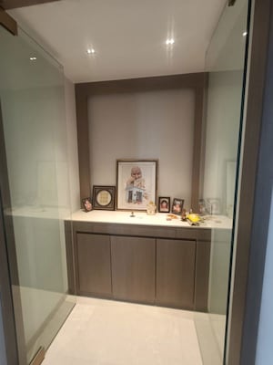 Kitchen in 3 BHK Apartment at The Park Residency Andheri, Andheri West – for Rent