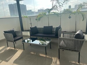 Team Area in 4 BHK Villa at Eden Garden Kokapet, Kokapet – for Rent