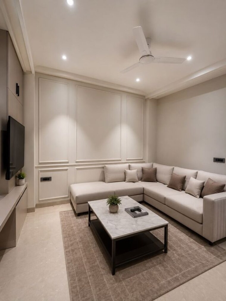 Kitchen, ameya-sapphire-57 1 Bedroom 600 Sq.Ft. Builder Floor In Sector 57 Gurgaon 10537956