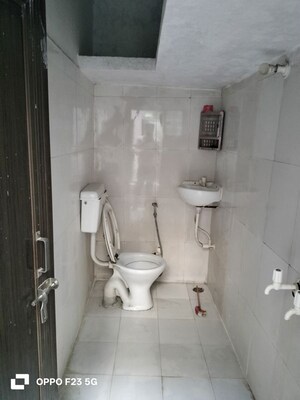 Bathroom in 2 BHK Builder Floor at Vishesh Khand, Gomti Nagar – for Rent