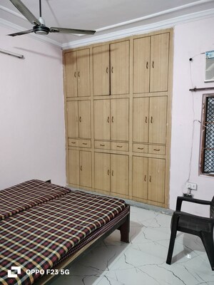 Bedroom in 2 BHK Builder Floor at Vishesh Khand, Gomti Nagar – for Rent