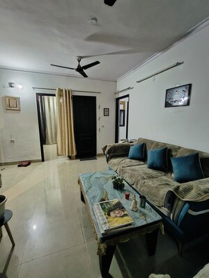 Living Room in 2 BHK Apartment at Shree Energy Classic Residency, Raj Nagar Extension – for Rent