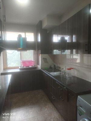 Kitchen in 2 BHK Apartment at Romell Aether, Goregaon East – for Rent