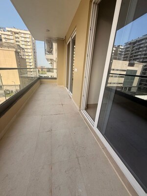 Balcony in 2 BHK Apartment at Aura Homes, Patiala Road – for Rent