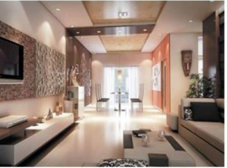 Living Room, prasad-rare-earth 4 Bedroom 2671 Sq.Ft. Apartment In Em Bypass Kolkata 10417933