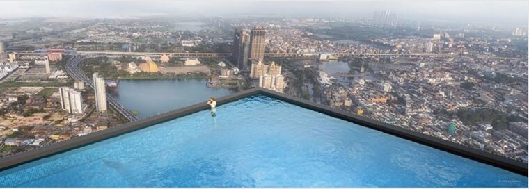 Swimming Pool, atk-the-burj 3 Bedroom 1796 Sq.Ft. Apartment In Topsia Kolkata 10530802