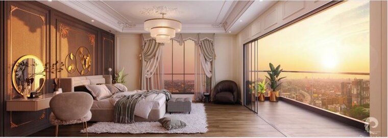 Living Room, atk-the-burj 3 Bedroom 1796 Sq.Ft. Apartment In Topsia Kolkata 10530802