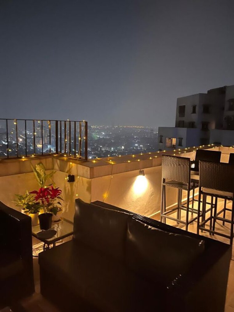 Living Room, jadavpur 3 Bedroom 3400 Sq.Ft. Penthouse In Jadavpur Kolkata 10412438