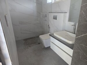 Bathroom in 3 BHK Apartment at Maya Green Lotus Utsav, International Airport Road – for Sale