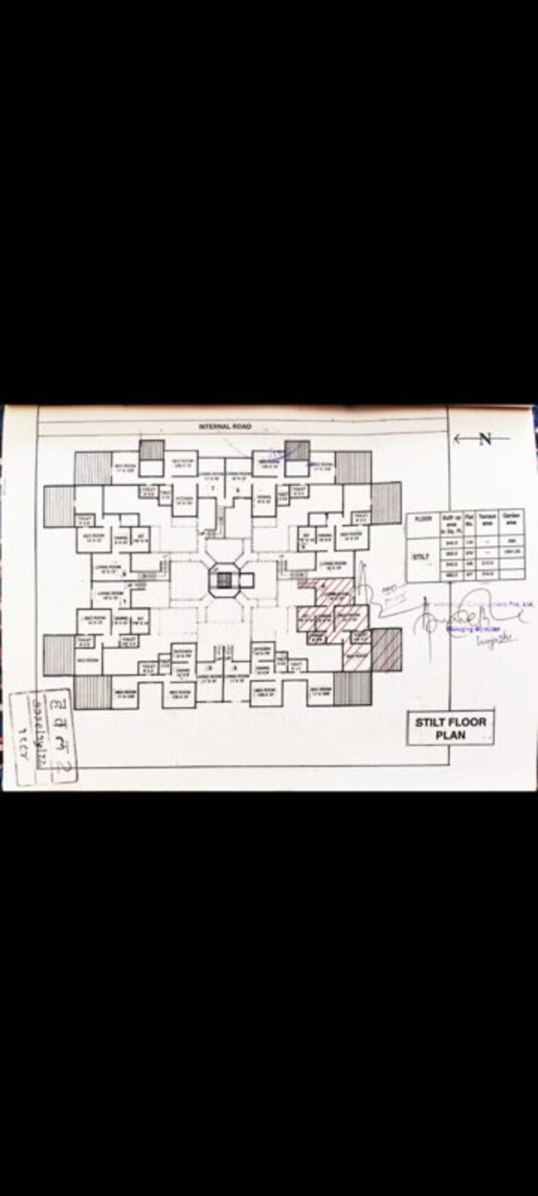 Floor Plan, sukhada-apartment-aundh 3 Bedroom 915 Sq.Ft. Apartment In Aundh Pune 10538271