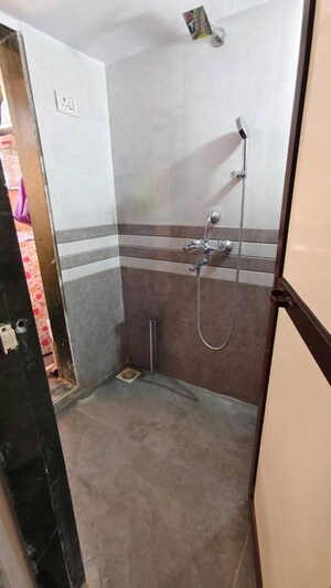 Bathroom in 1 BHK Apartment at Majiwada – for Sale