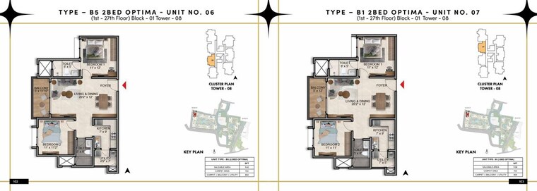Floor Plan, prestige-southern-star 3 Bedroom 1812 Sq.Ft. Apartment In Akshayanagar Bangalore 10538301