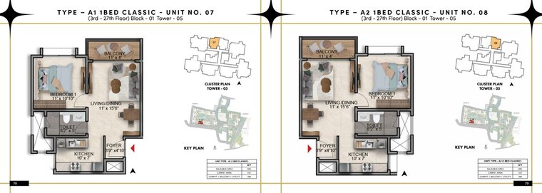 Floor Plan, prestige-southern-star 3 Bedroom 1812 Sq.Ft. Apartment In Akshayanagar Bangalore 10538301