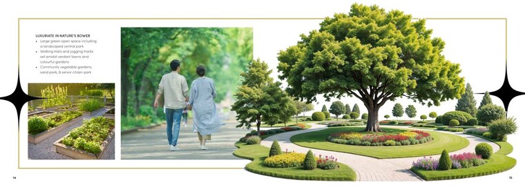 Garden, prestige-southern-star 3 Bedroom 1812 Sq.Ft. Apartment In Akshayanagar Bangalore 10538301