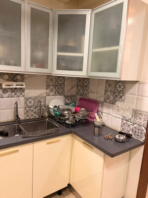 Kitchen in 3 BHK Builder Floor at SS Mayfield Gardens, Sector 51 – for Rent