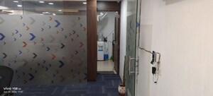 Bathroom in  Office Space at Goyal Synergy Tower, Makarba – for Rent
