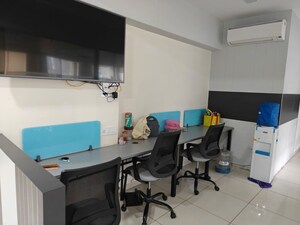 Team Area in  Office Space at Aaron Spectra, Bodakdev – for Rent