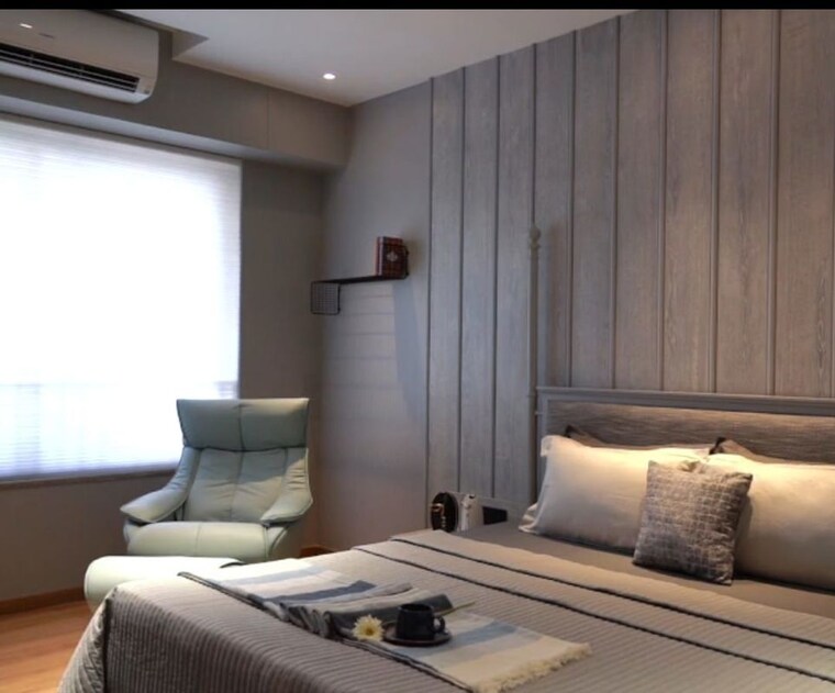 Bedroom, samasta 4 Bedroom 2430 Sq.Ft. Apartment In Vasna Bhayli Road Vadodara 10441146