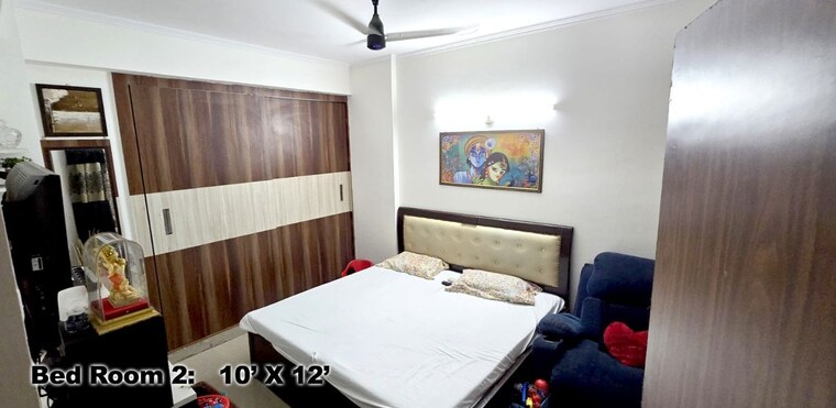 Bedroom, omkar-royal-nest 2.5 Bedroom 1345 Sq.Ft. Apartment In Tech Zone 4 Greater Noida Greater Noida 10538449