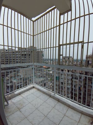 Balcony in 2 BHK Apartment at Adore Happy Homes, Sector 86 – for Rent