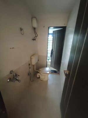 Bathroom in 2 BHK Apartment at Chaurang Heights CBD Belapur, Kharghar Sector 13 – for Rent
