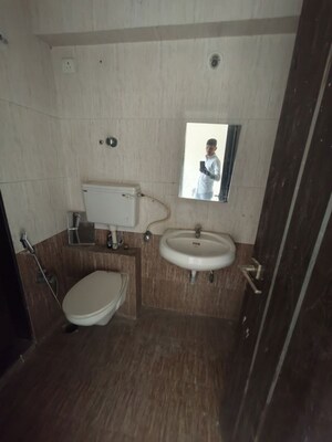 Bathroom in 2 BHK Apartment at Chaurang Heights CBD Belapur, Kharghar Sector 13 – for Rent
