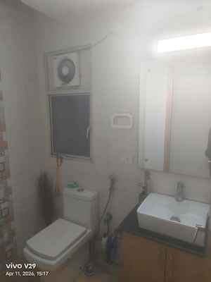 Bathroom in 1 BHK Apartment at Golden Tulip Kondapur, Kondapur – for Rent