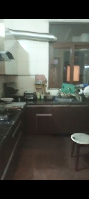 Kitchen in 4 BHK Builder Floor at East Of Kailash – for Rent