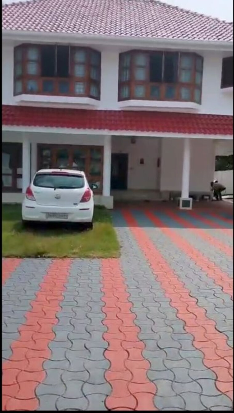 Exterior View, patturaickal 4 Bedroom 4000 Sq.Ft. Independent House In Patturaickal Thrissur 10538618