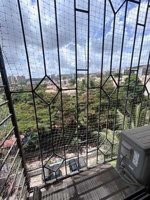 Balcony in 2 BHK Apartment at Mantri Park, Goregaon East – for Rent