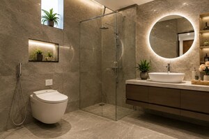 Bathroom in 3 BHK Villa at Mattumanda – for Sale