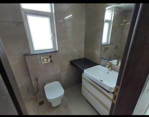 Bathroom in 3.5 BHK Apartment at Smart World Orchard, Sector 61 – for Rent