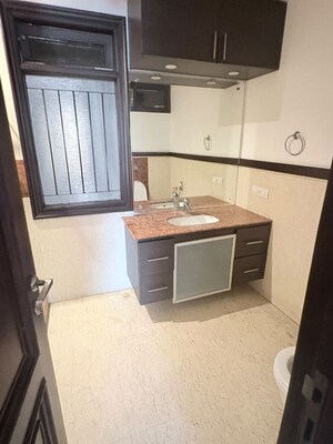 Attached Bathroom in 4 BHK Builder Floor at Pamposh Enclave – for Rent
