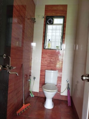 Bathroom in 2 BHK Apartment at Arihant Abhilasha, Kharghar – for Rent