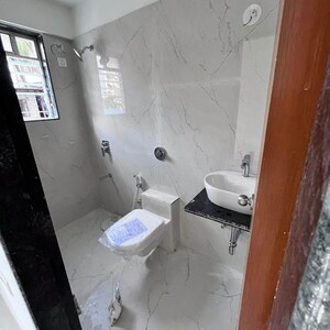 Bathroom in 2 BHK Apartment at Oxford Navrang Crystal, Goregaon West – for Sale