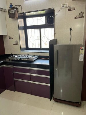 Kitchen in 2 BHK Apartment at Mantri Serene, Goregaon East – for Rent