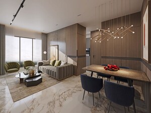 Bedroom in 2 BHK Apartment at Bhairav Ocean Breeze, Kandivali West – for Sale